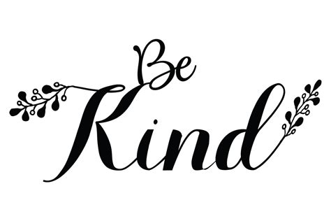 Download Be Kind Quote SVG File Commercial Use